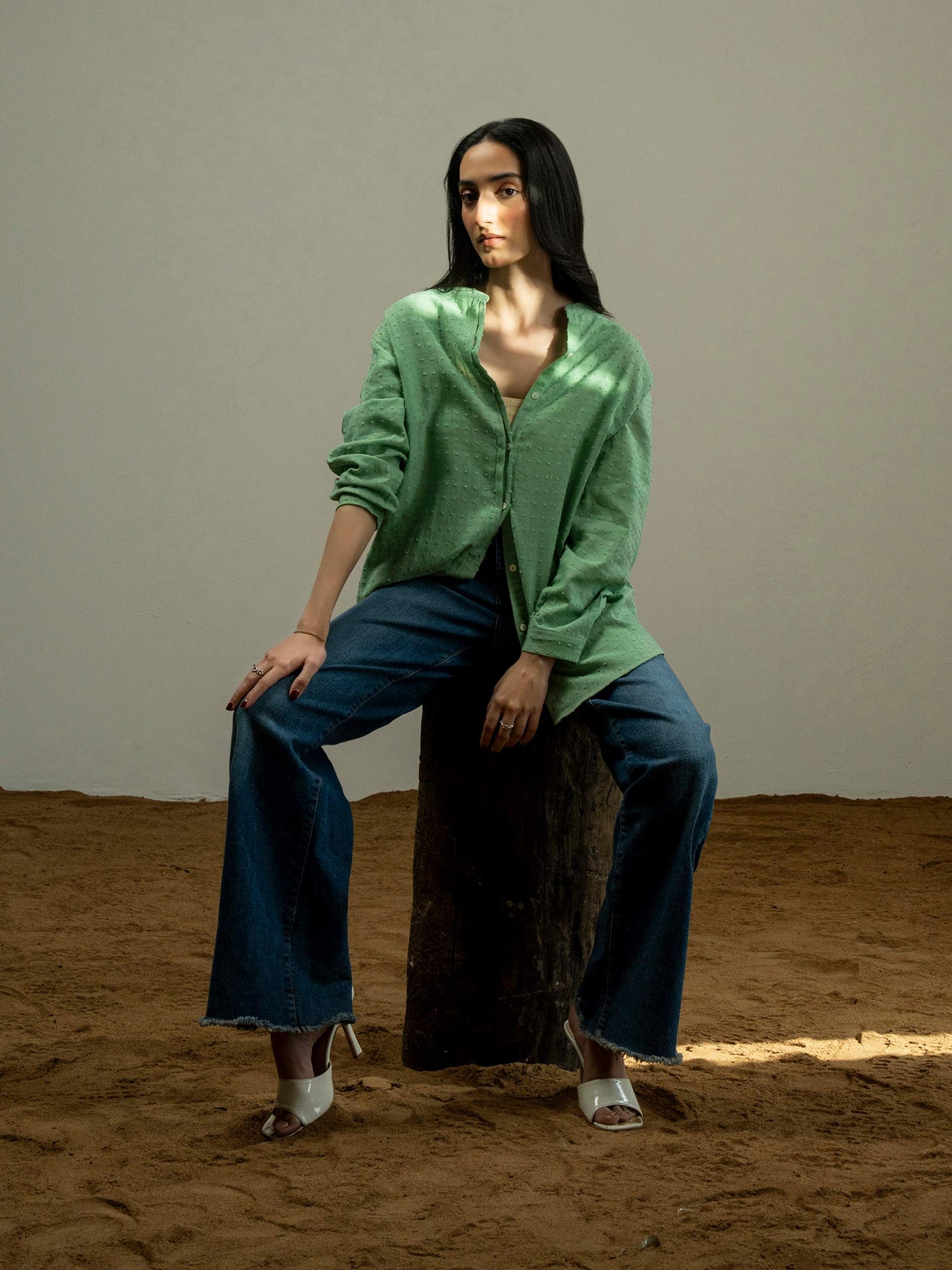 Dyed Lawn Top