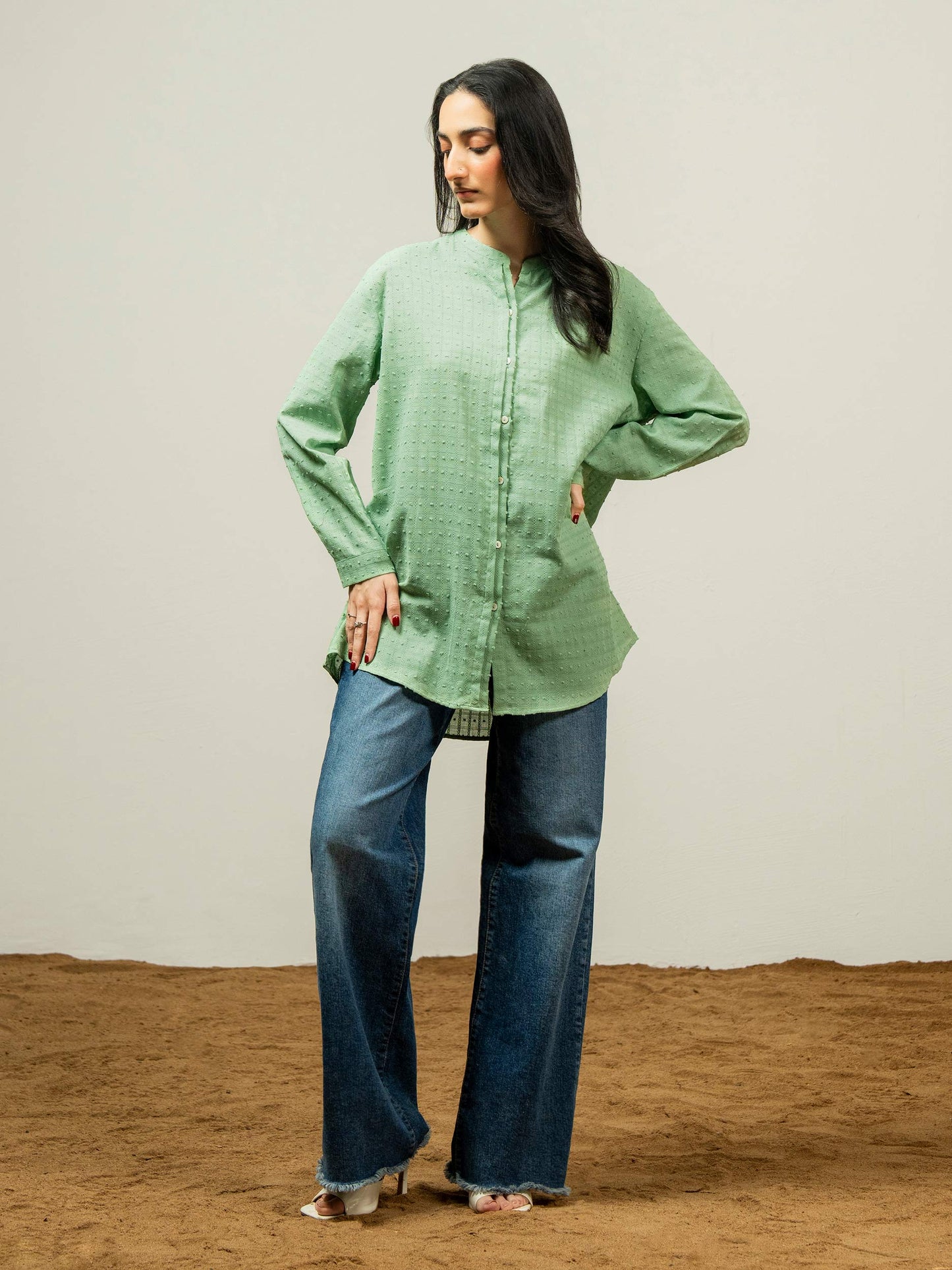 Dyed Lawn Top