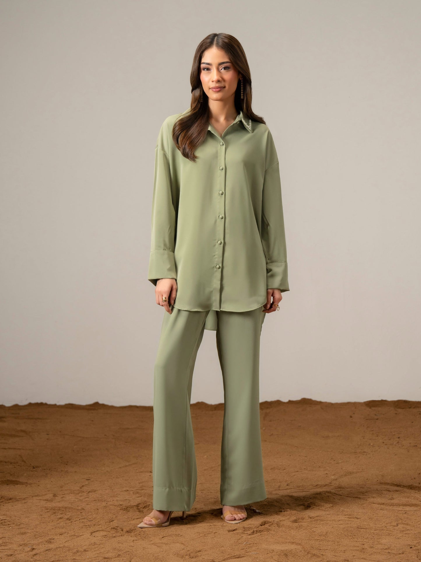 Grip Co-ord Set-Dyed