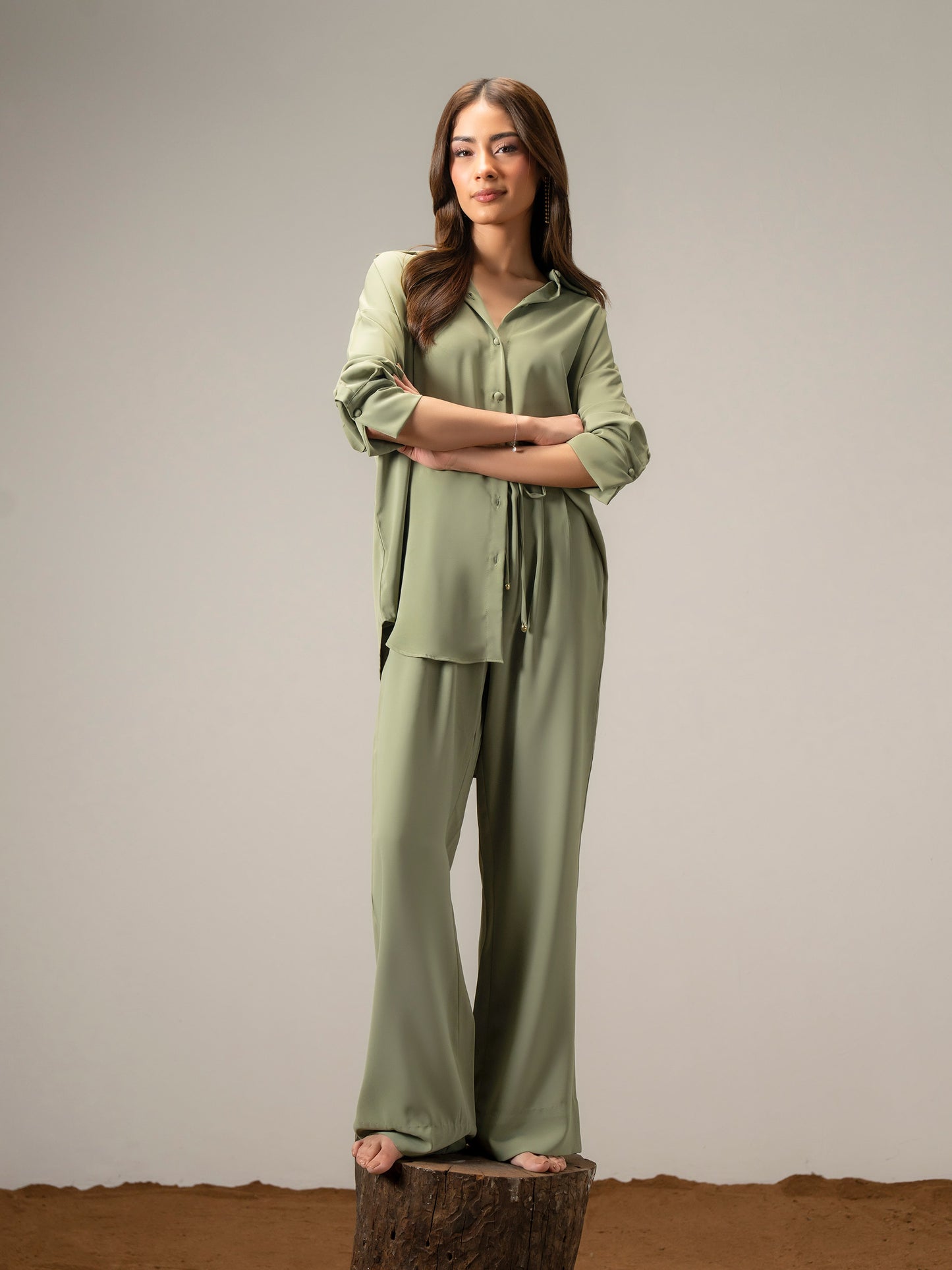 Grip Co-ord Set-Dyed