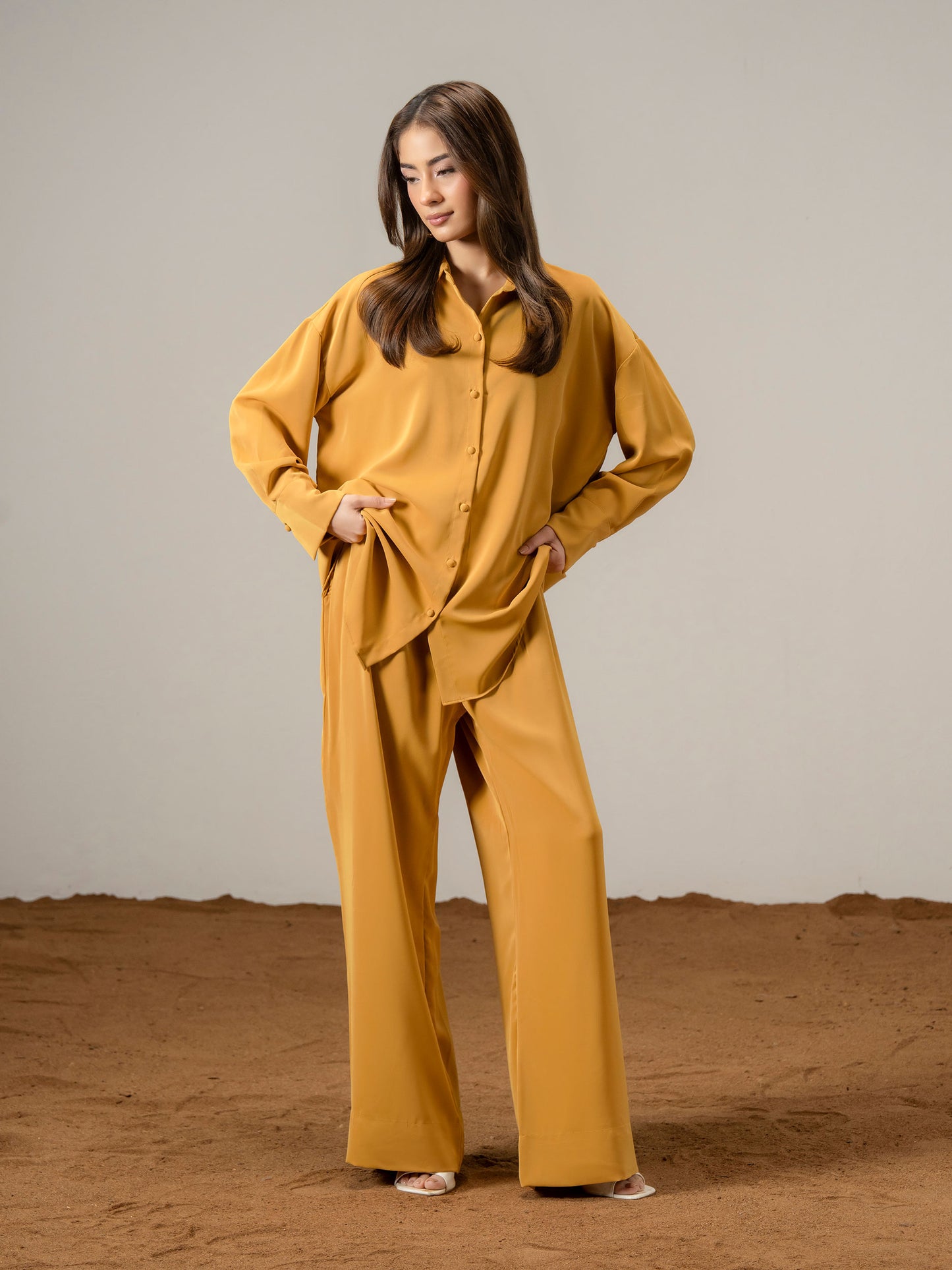 Grip Co-ord Set-Dyed