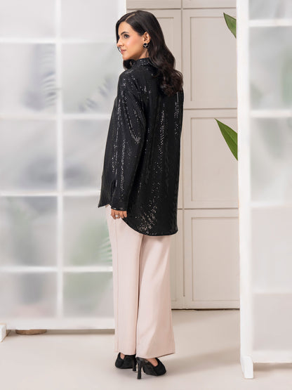 Embellished Jersey Top