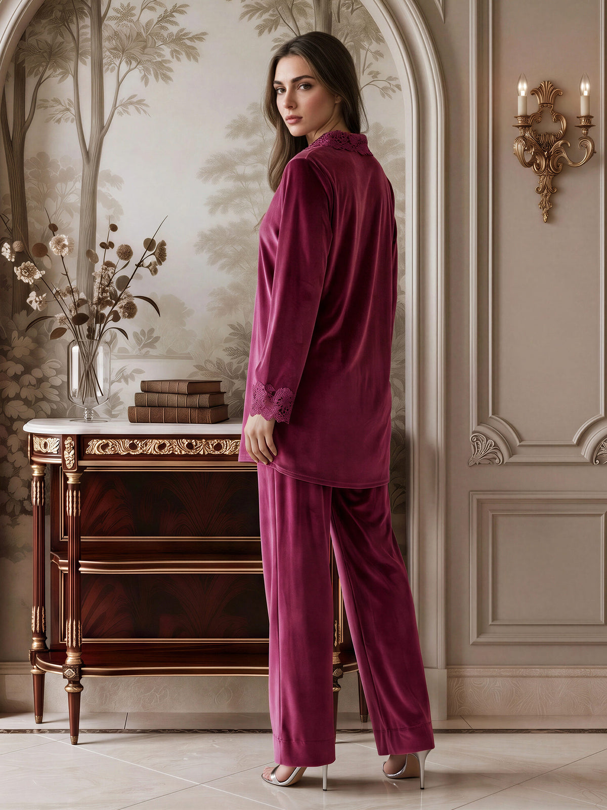 Cutwork Collar Co-ord