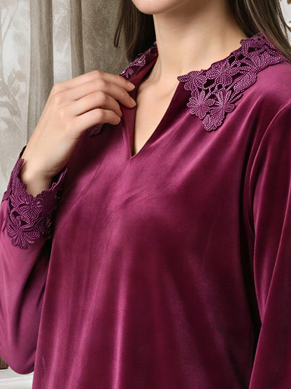Cutwork Collar Co-ord