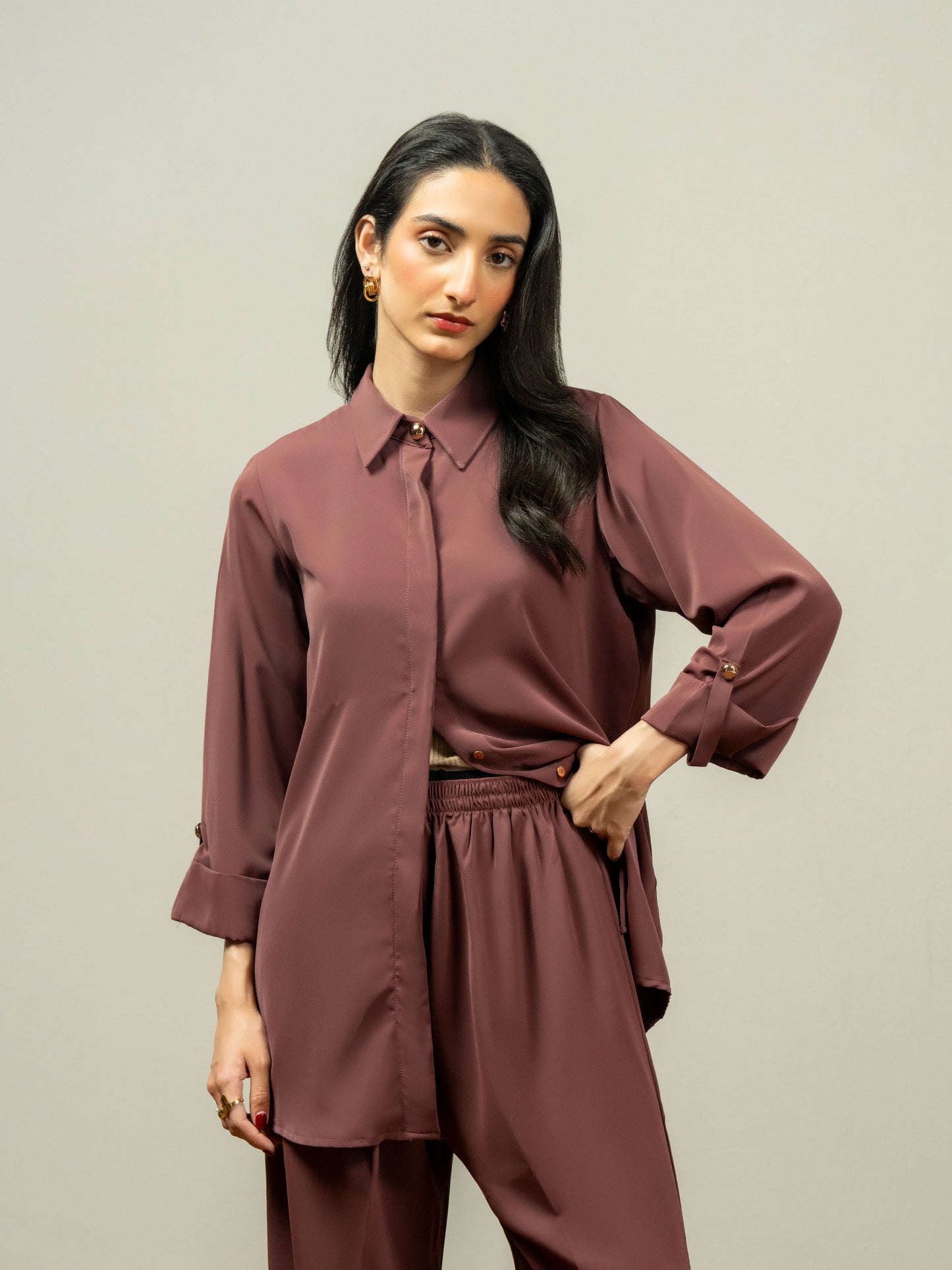 Grip Co-ord Set-Dyed