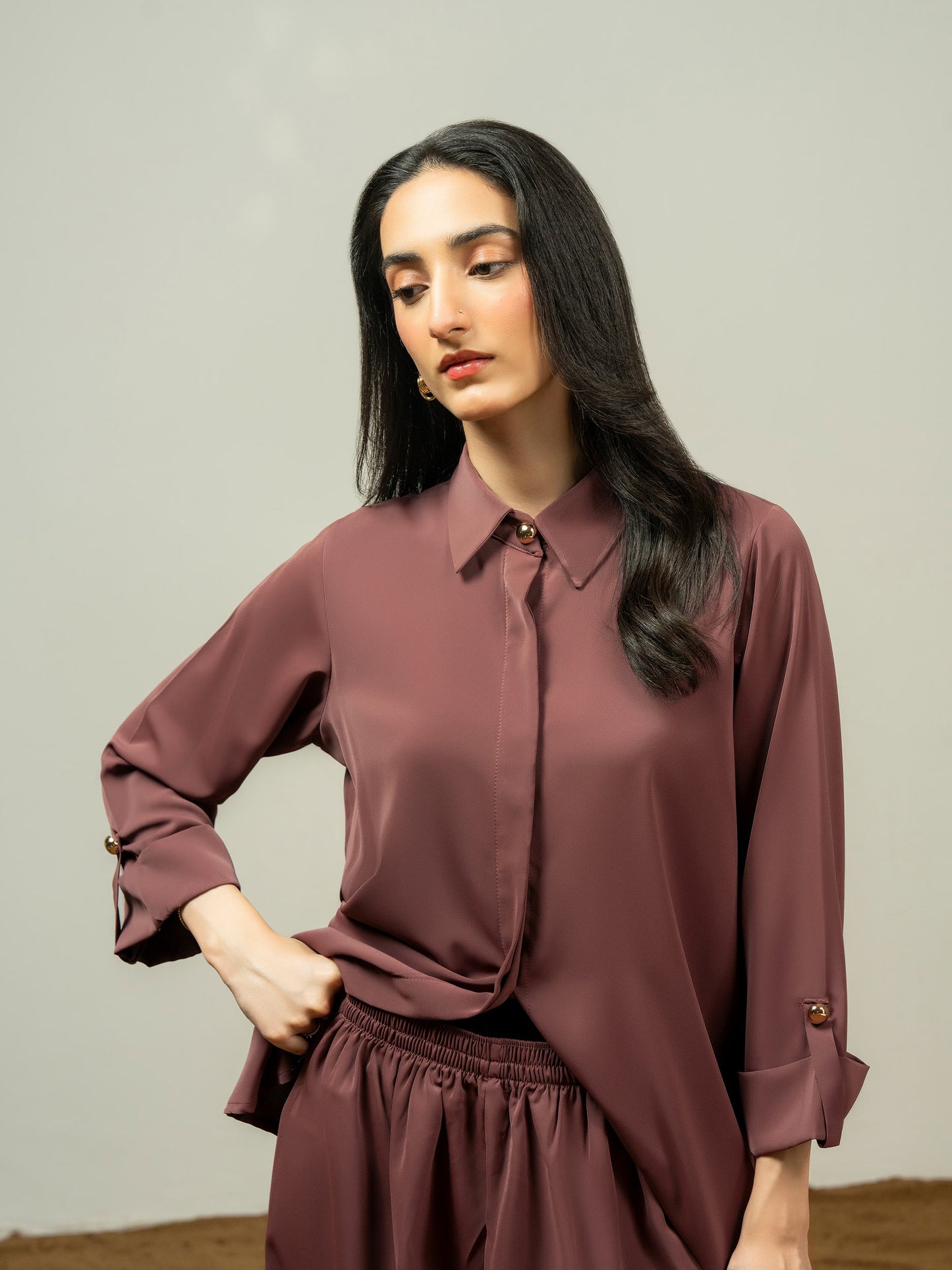 Grip Co-ord Set-Dyed