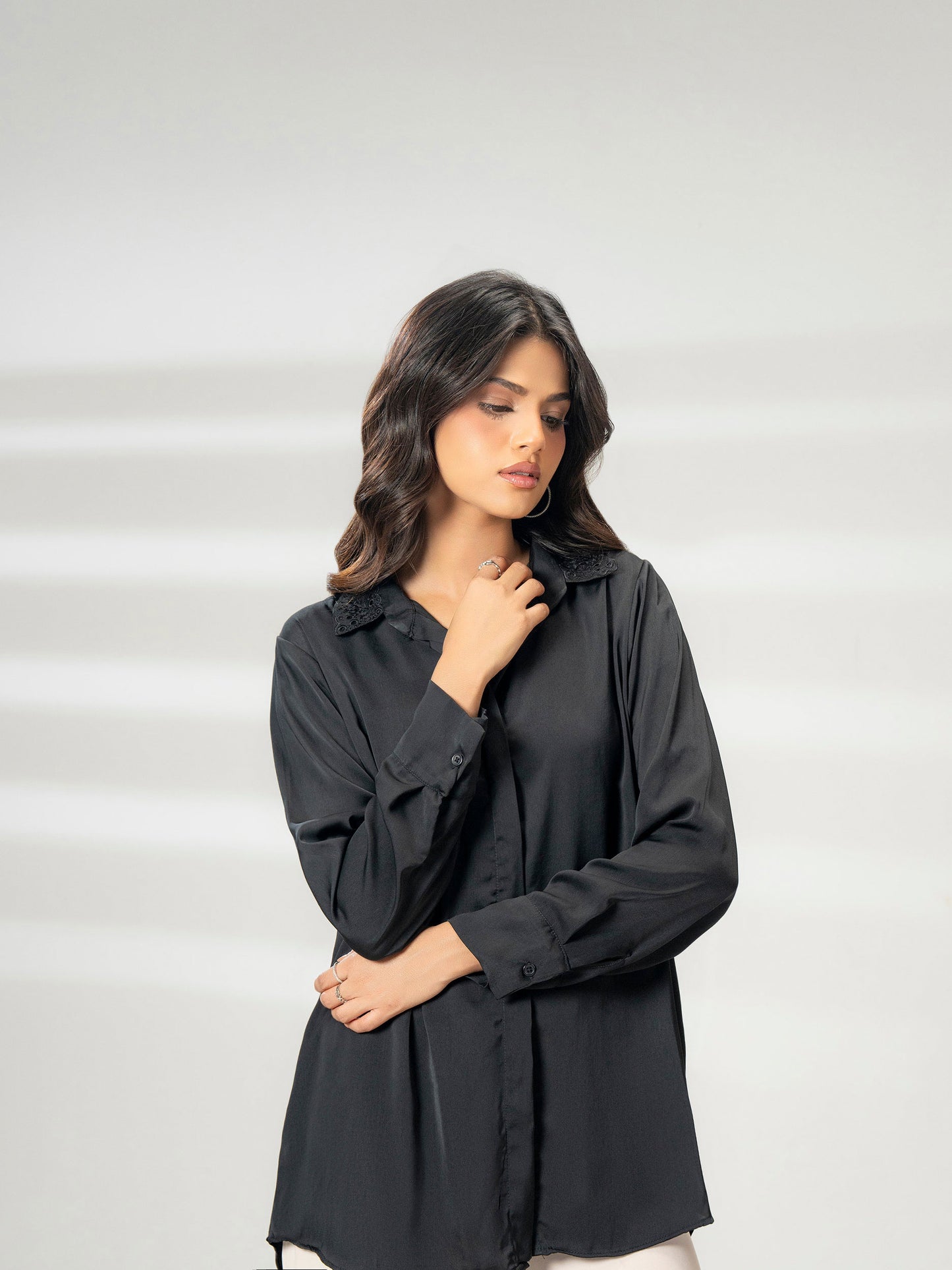 Embroidered Grip Top