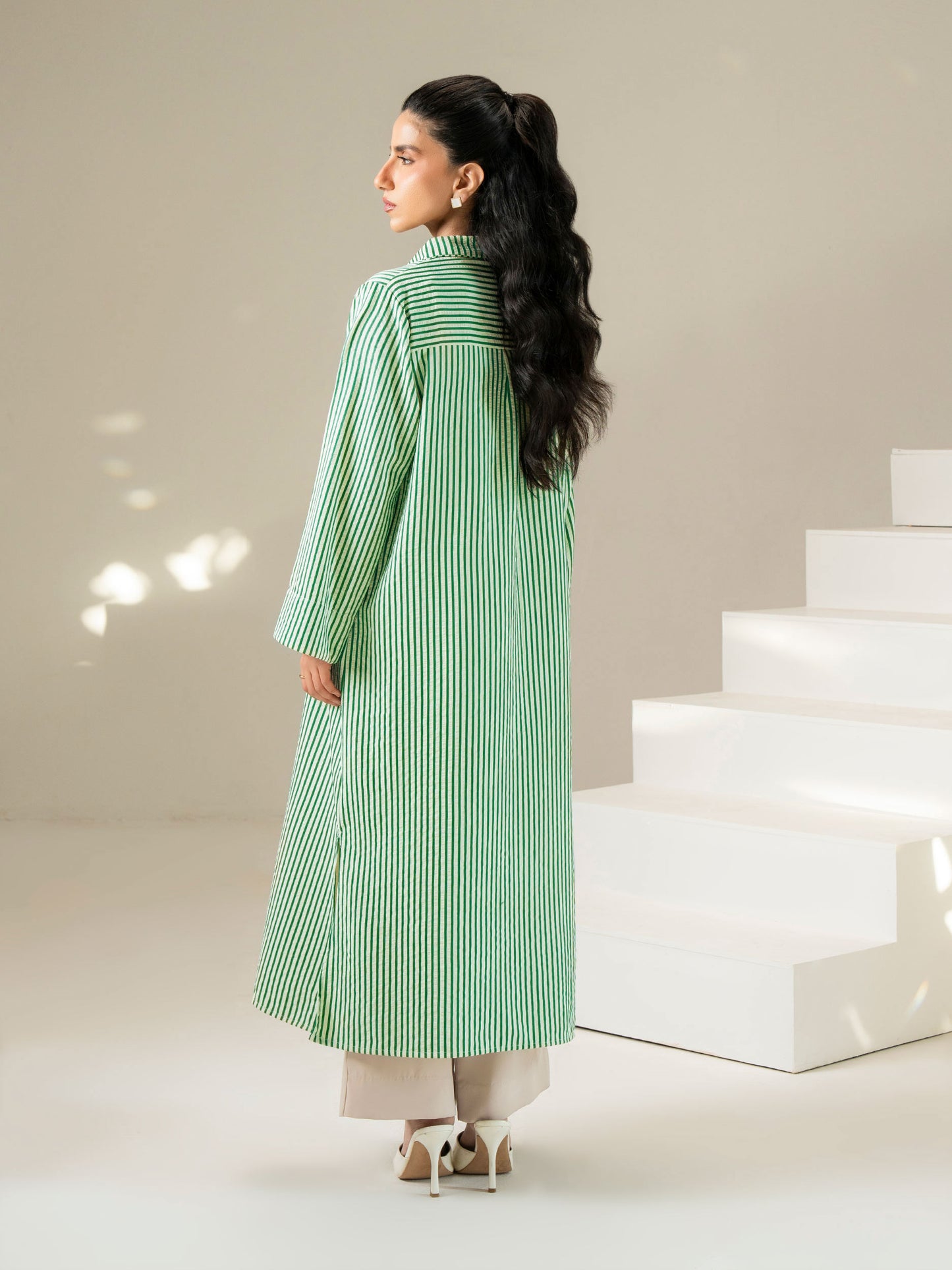 Printed Yarn Dyed Dress