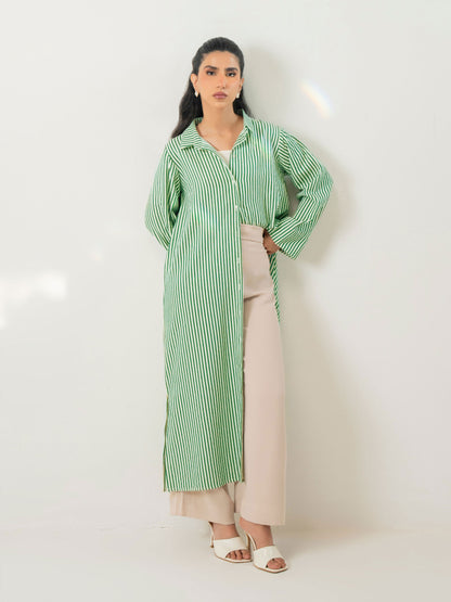 Printed Yarn Dyed Dress