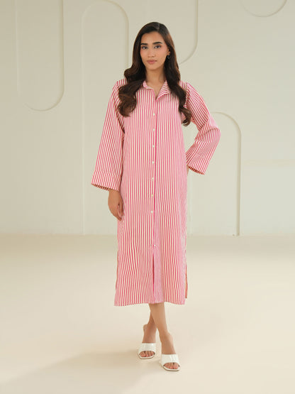 Printed Yarn Dyed Dress