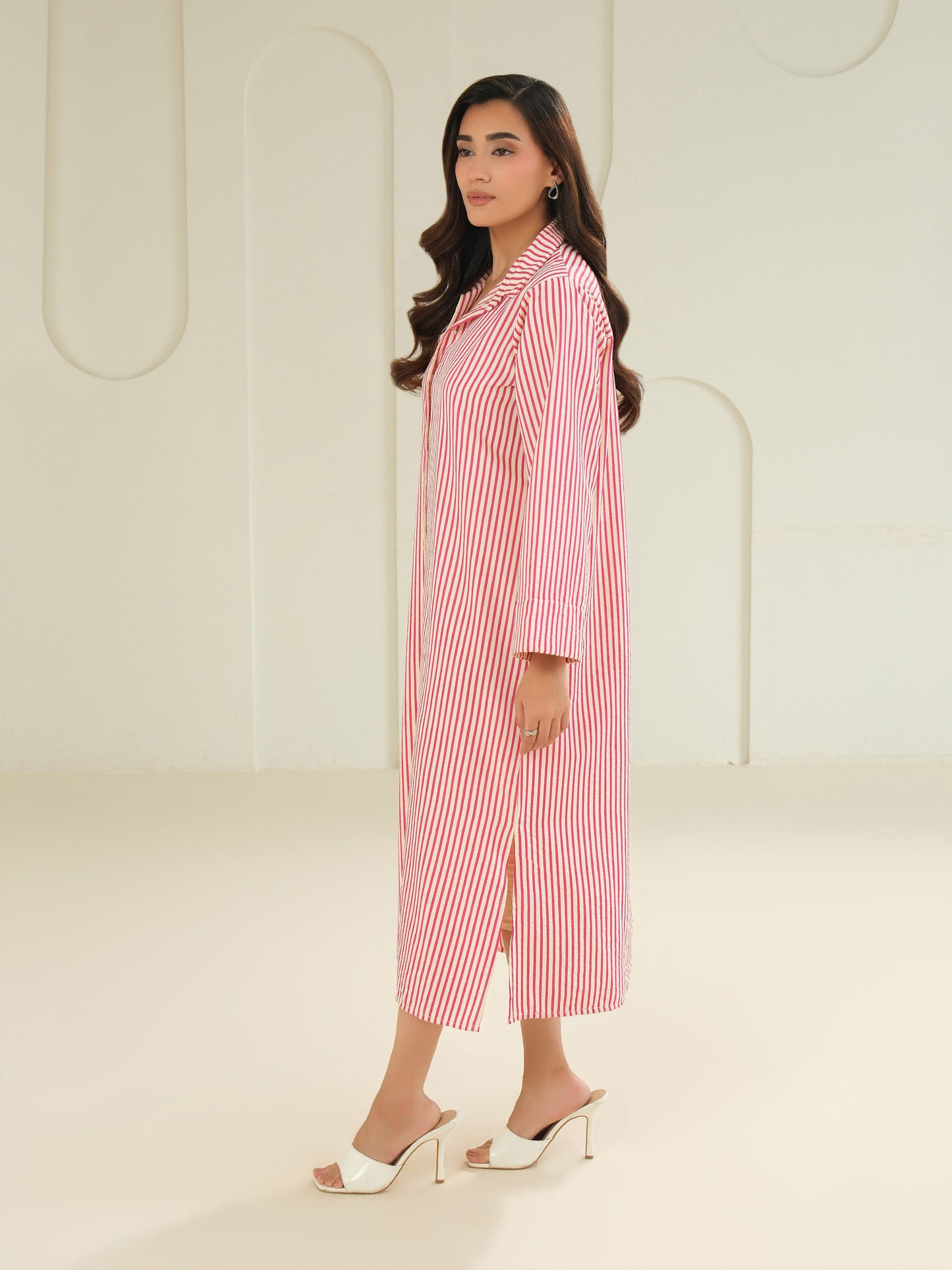 Printed Yarn Dyed Dress