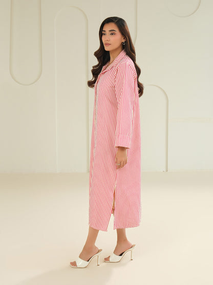 Printed Yarn Dyed Dress