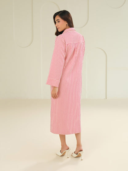 Printed Yarn Dyed Dress