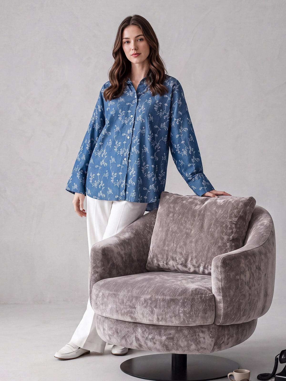 Bloom Button Shirt