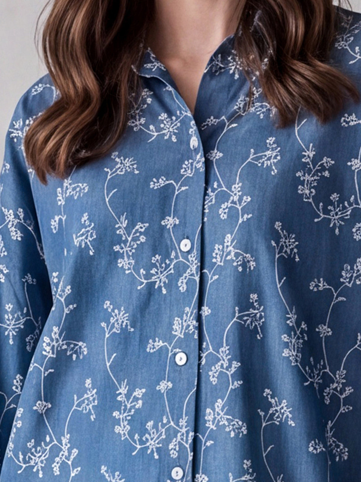 Bloom Button Shirt