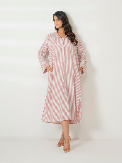 Printed Yarn Dyed Dress