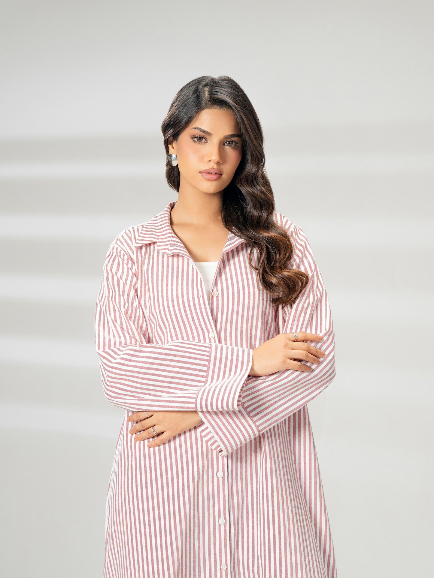 Printed Yarn Dyed Dress