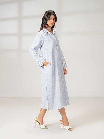 Printed Yarn Dyed Dress