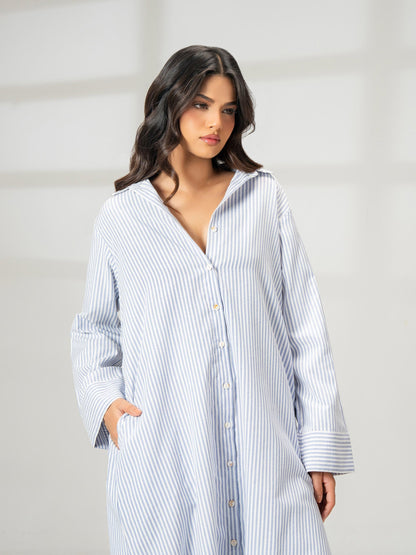 Printed Yarn Dyed Dress