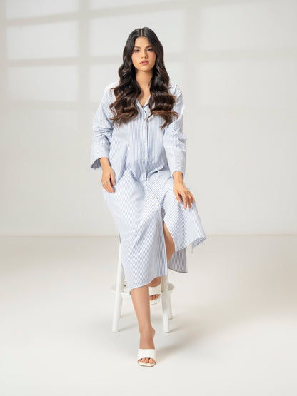 Printed Yarn Dyed Dress