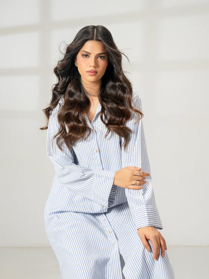 Printed Yarn Dyed Dress