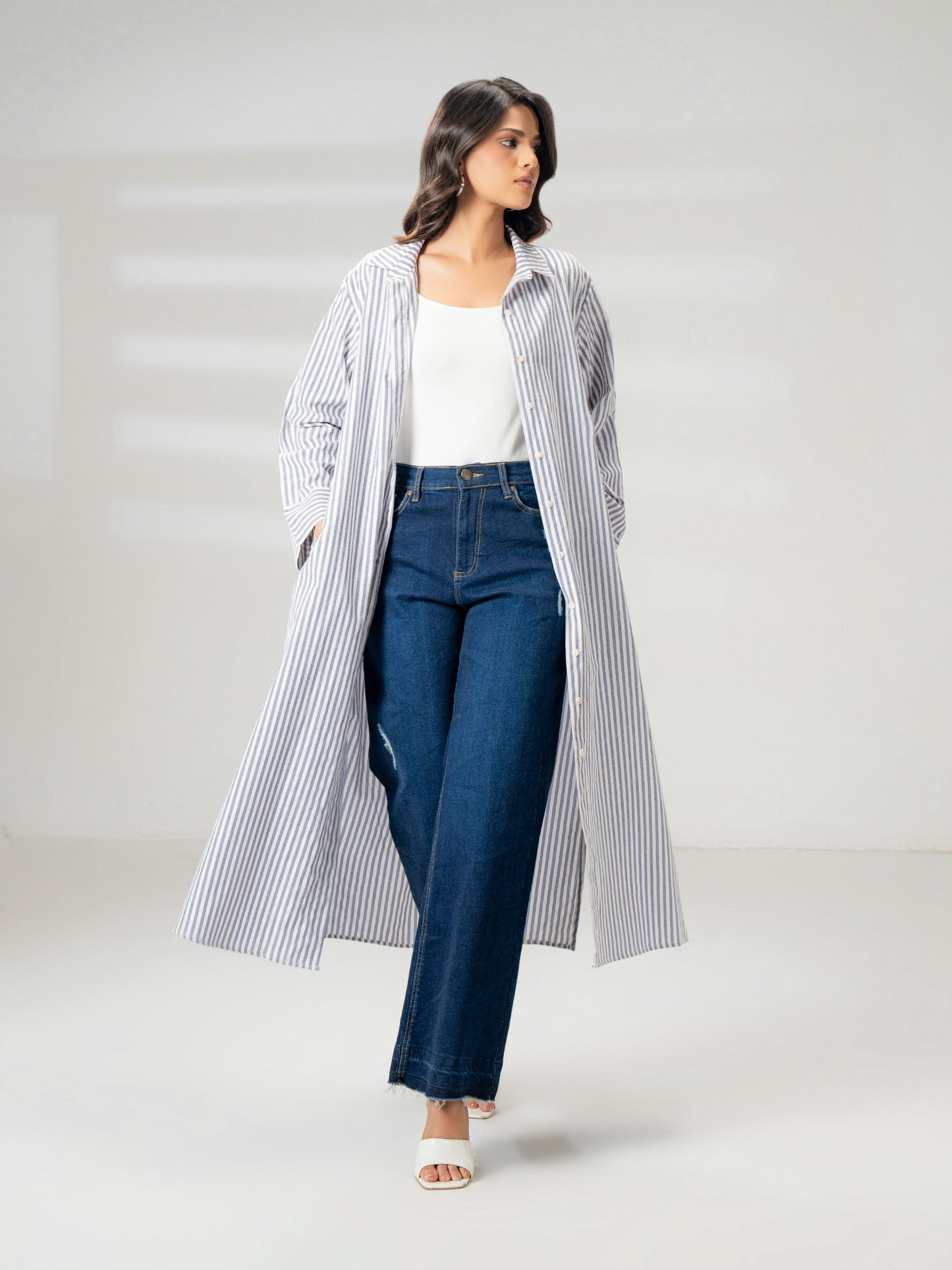 Printed Yarn Dyed Dress