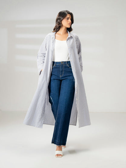 Printed Yarn Dyed Dress