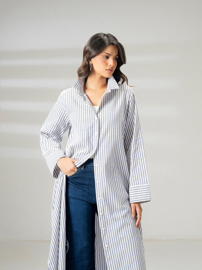 Printed Yarn Dyed Dress