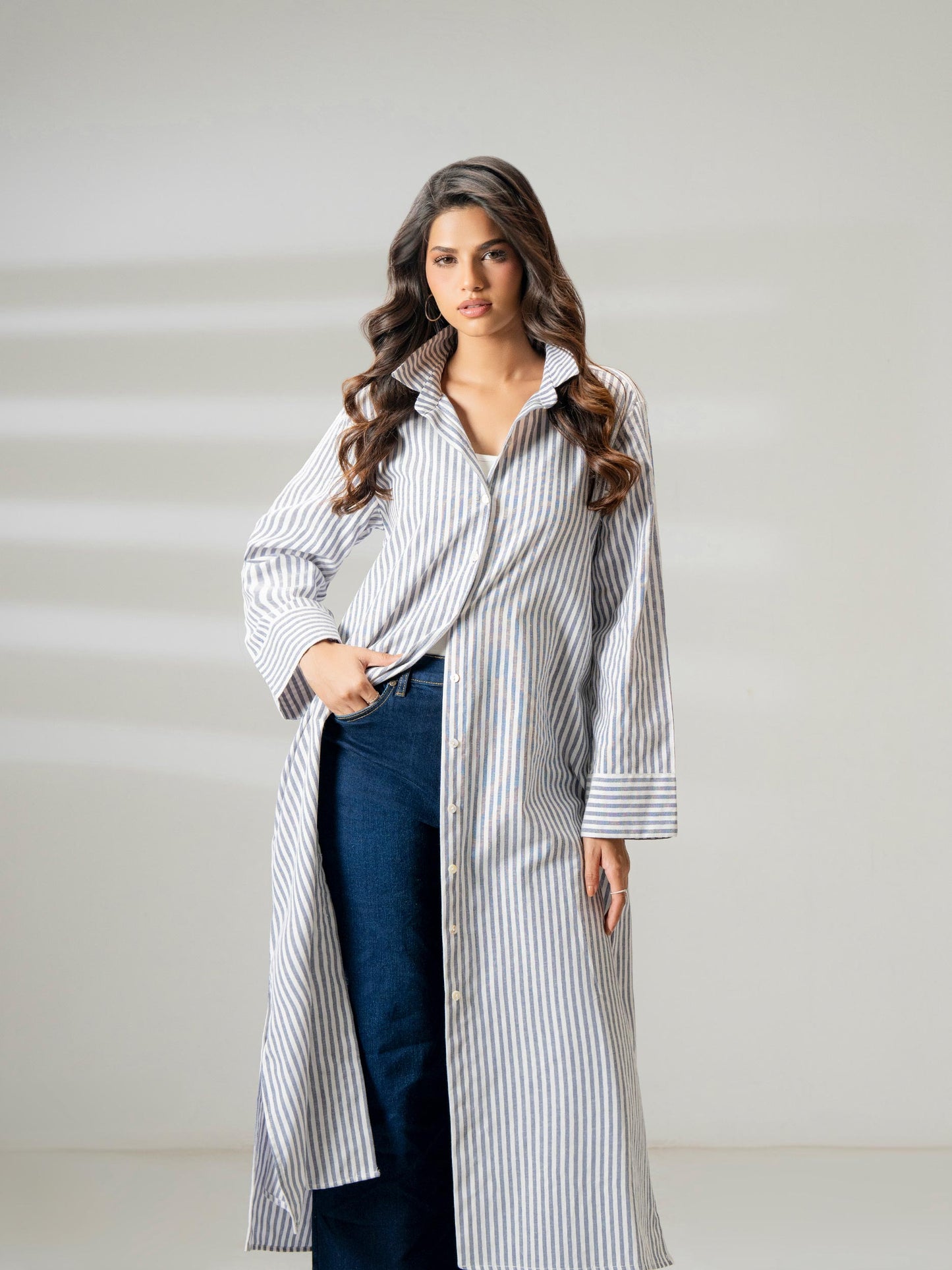 Printed Yarn Dyed Dress