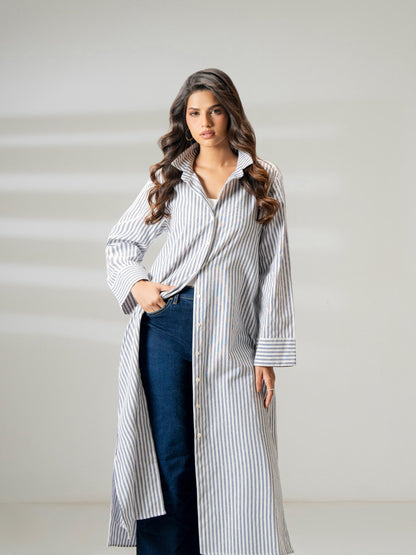 Printed Yarn Dyed Dress