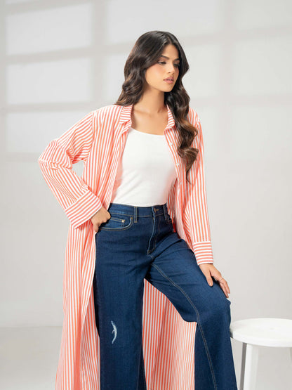 Printed Yarn Dyed Dress