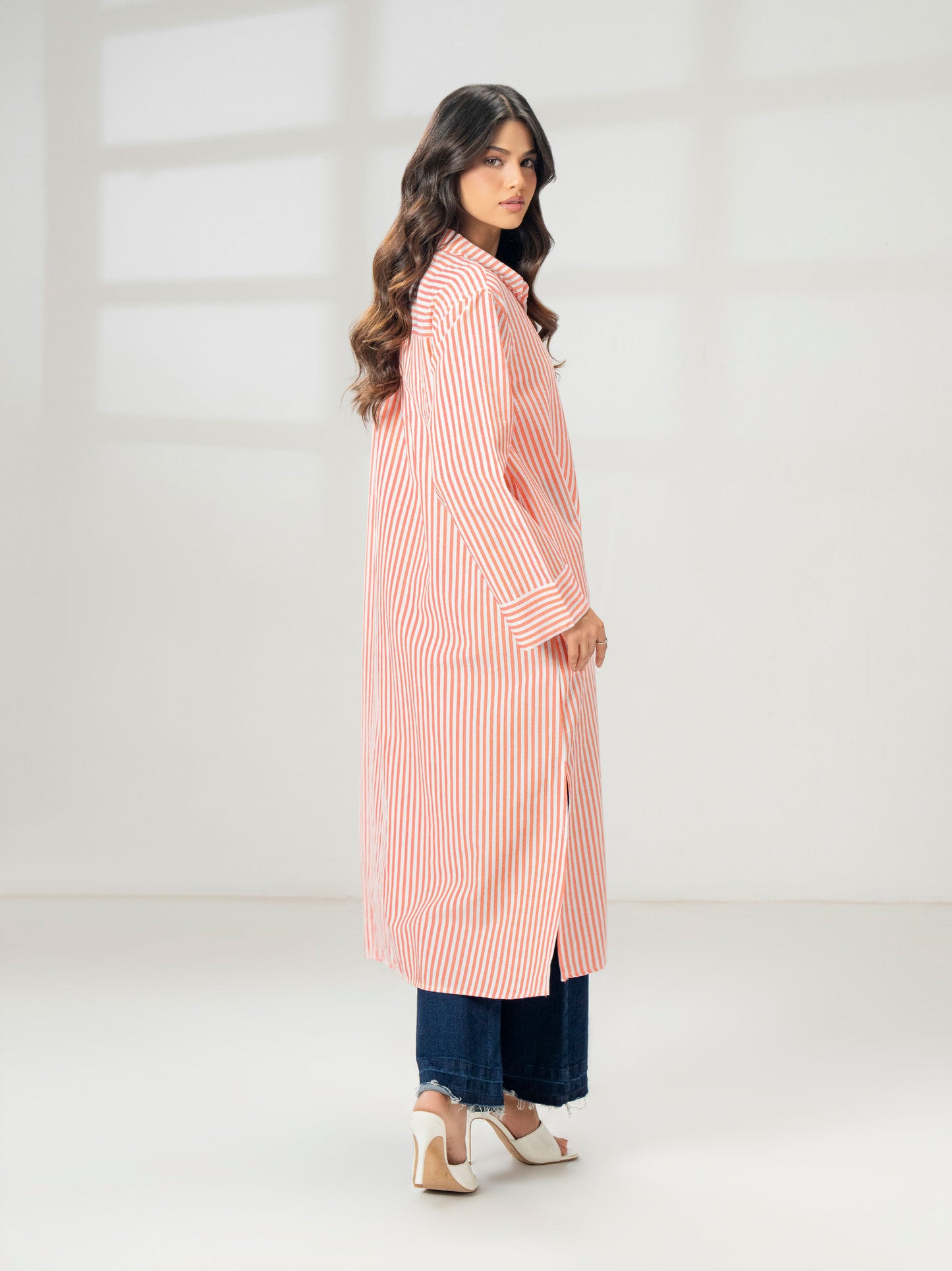 Printed Yarn Dyed Dress