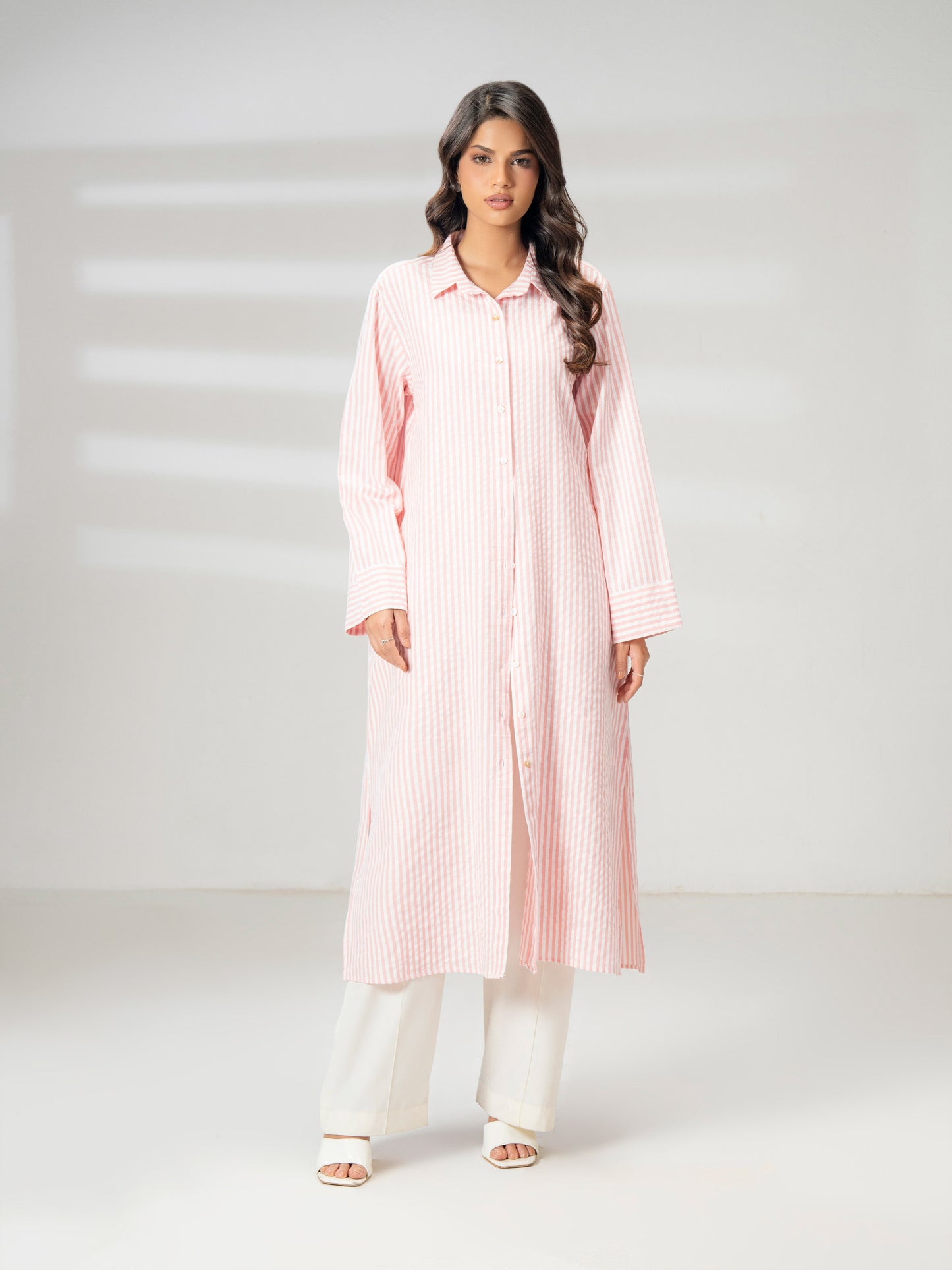 Printed Yarn Dyed Dress