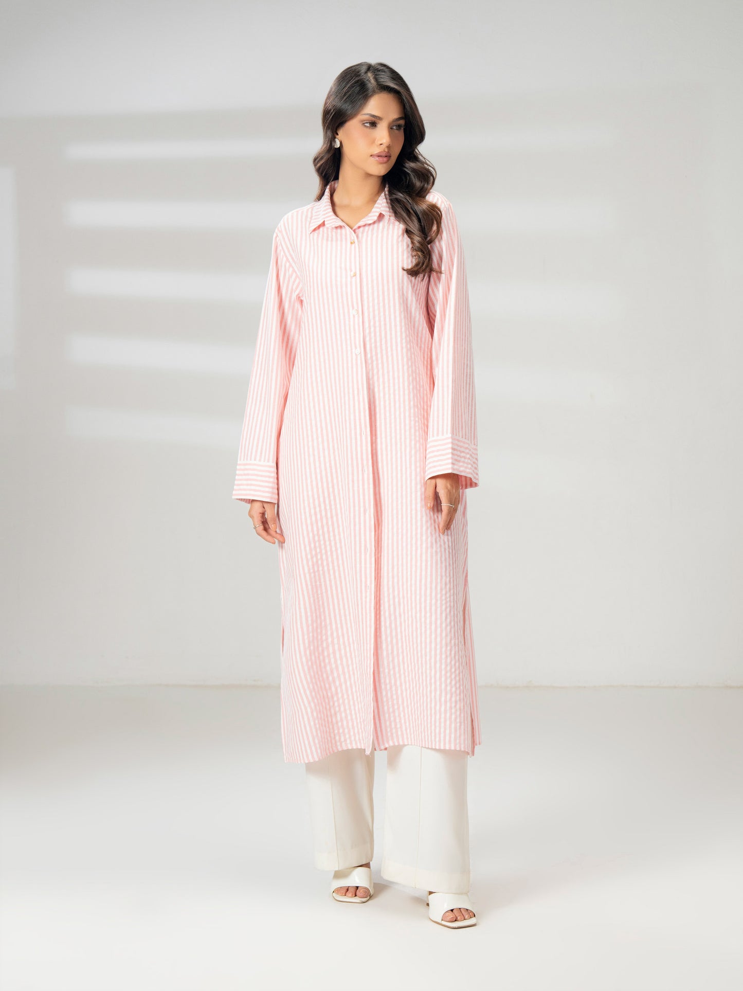 Printed Yarn Dyed Dress