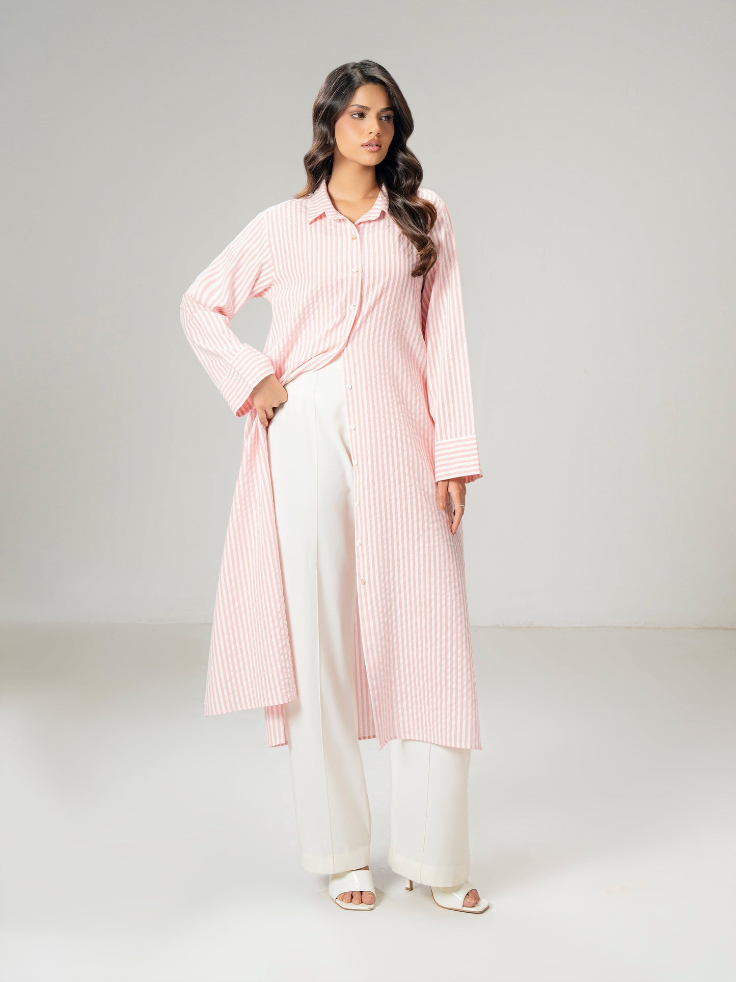 Printed Yarn Dyed Dress