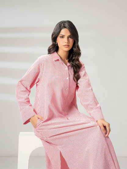 Printed Yarn Dyed Dress