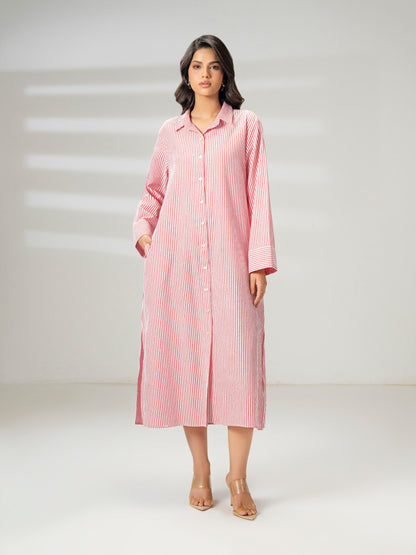 Printed Yarn Dyed Dress