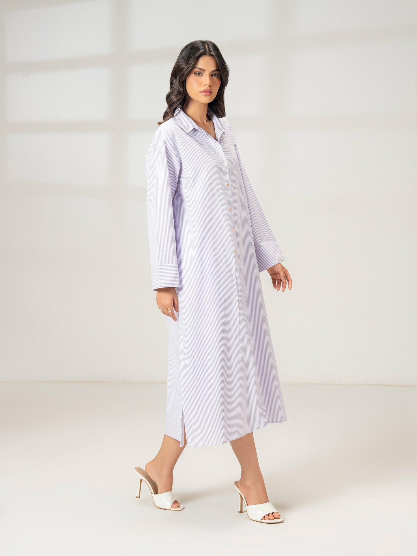 Printed Yarn Dyed Dress