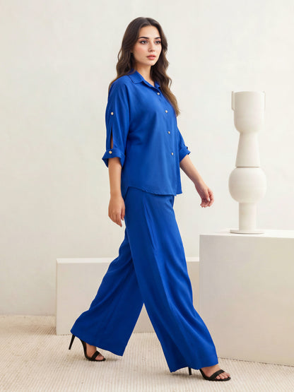 Poly Viscose Co-ord Set