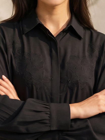 Relaxed Co-ord- Embroidered