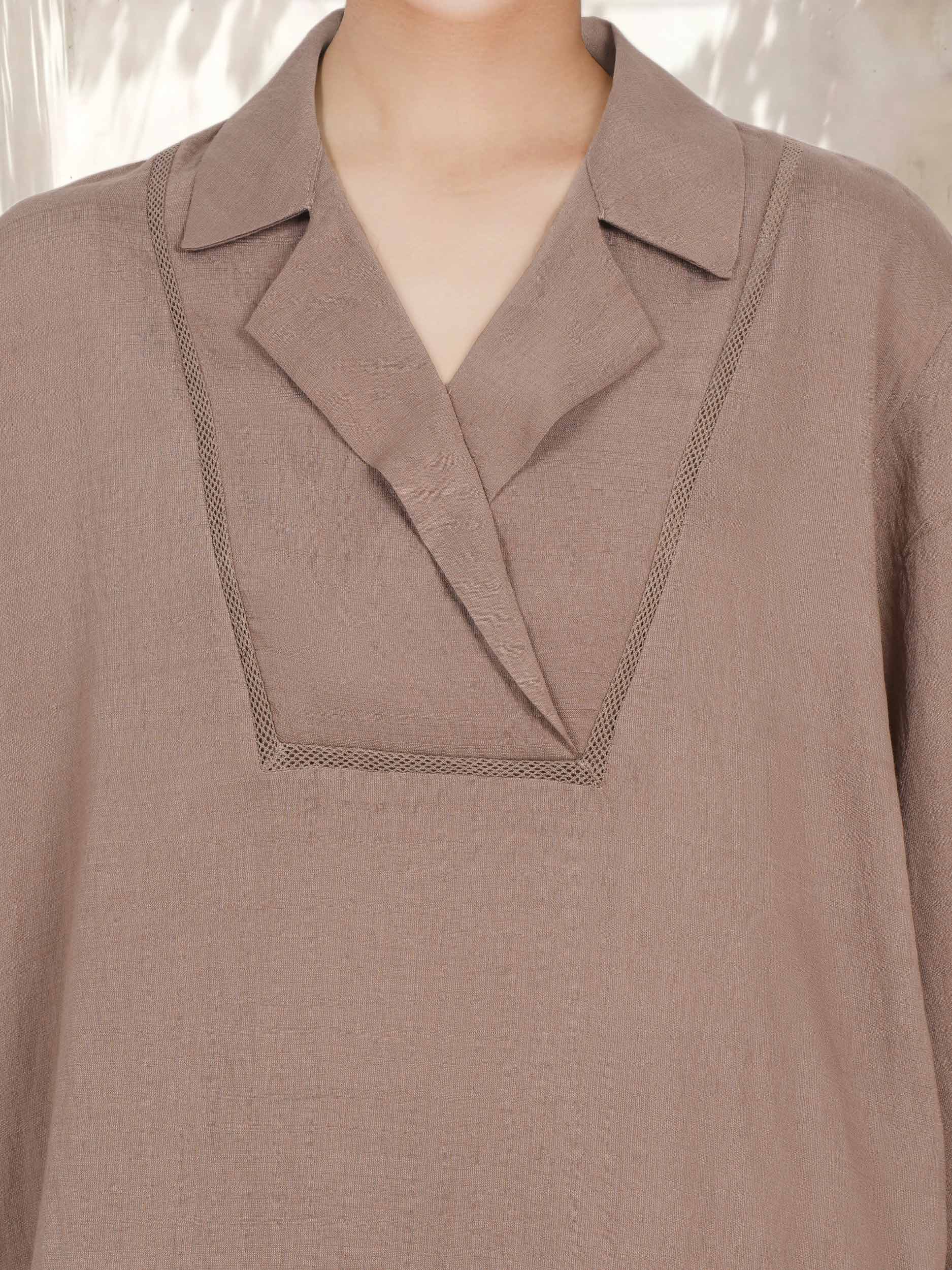 Polyester Viscose Co-ord Set