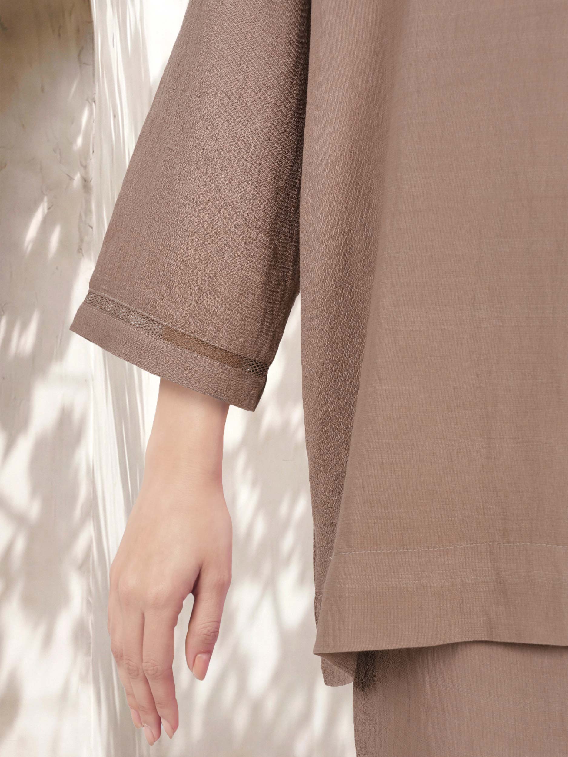 Polyester Viscose Co-ord Set