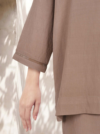 Polyester Viscose Co-ord Set
