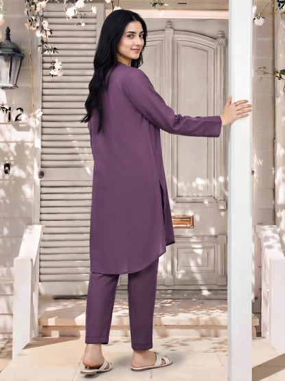 2 Piece Silk Suit (Pret)