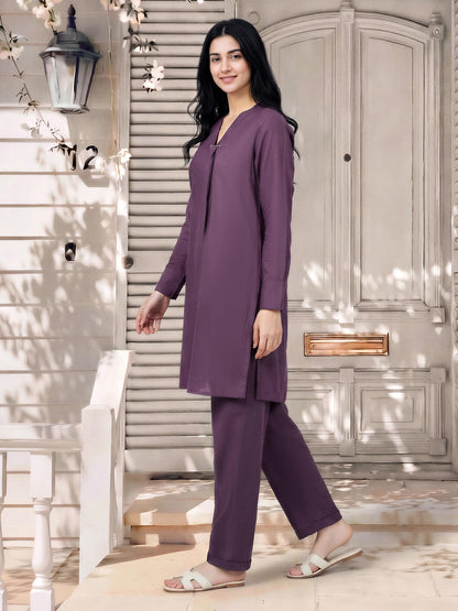 2 Piece Silk Suit (Pret)