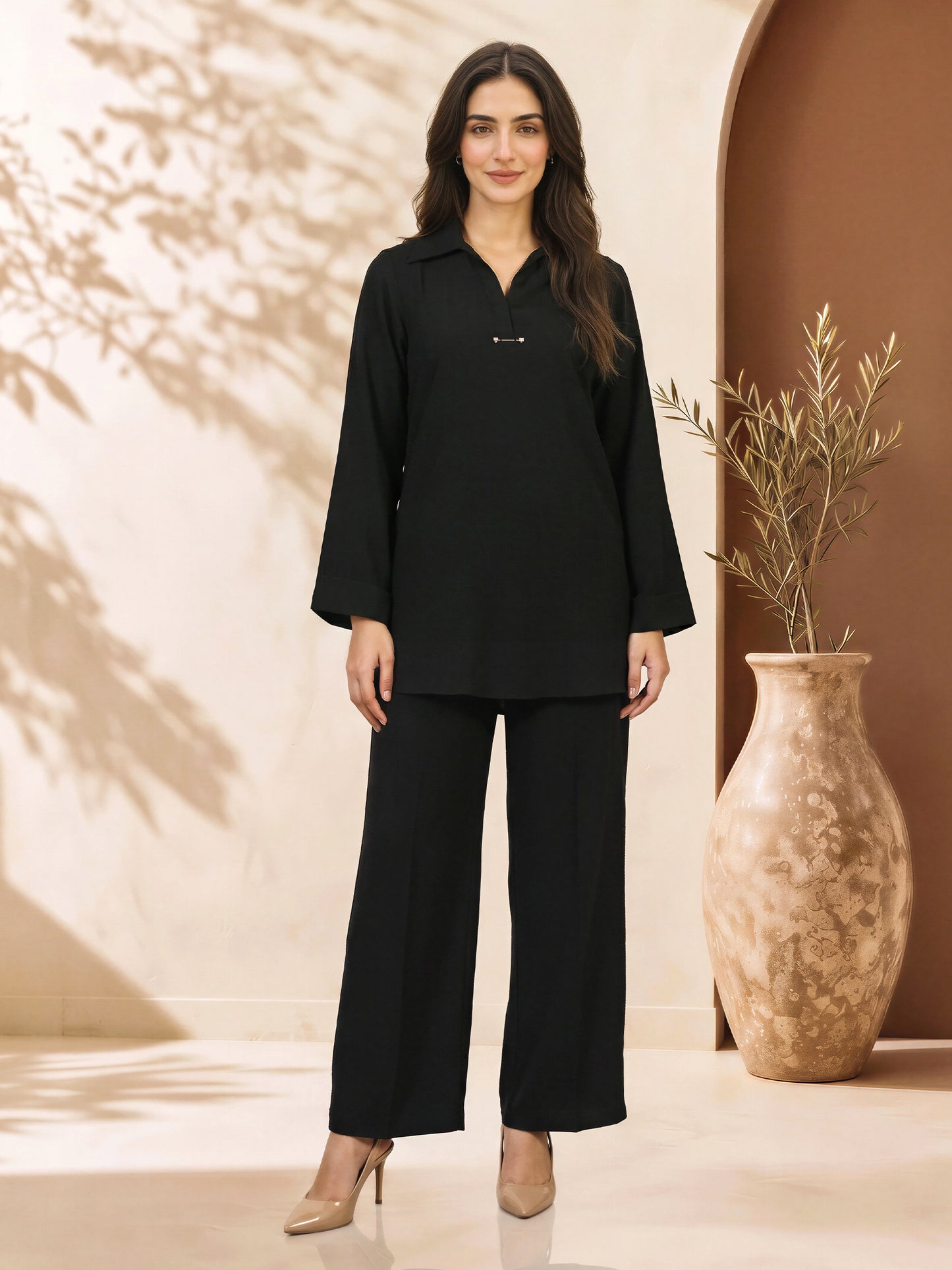 Buckle-Tab Co-ord