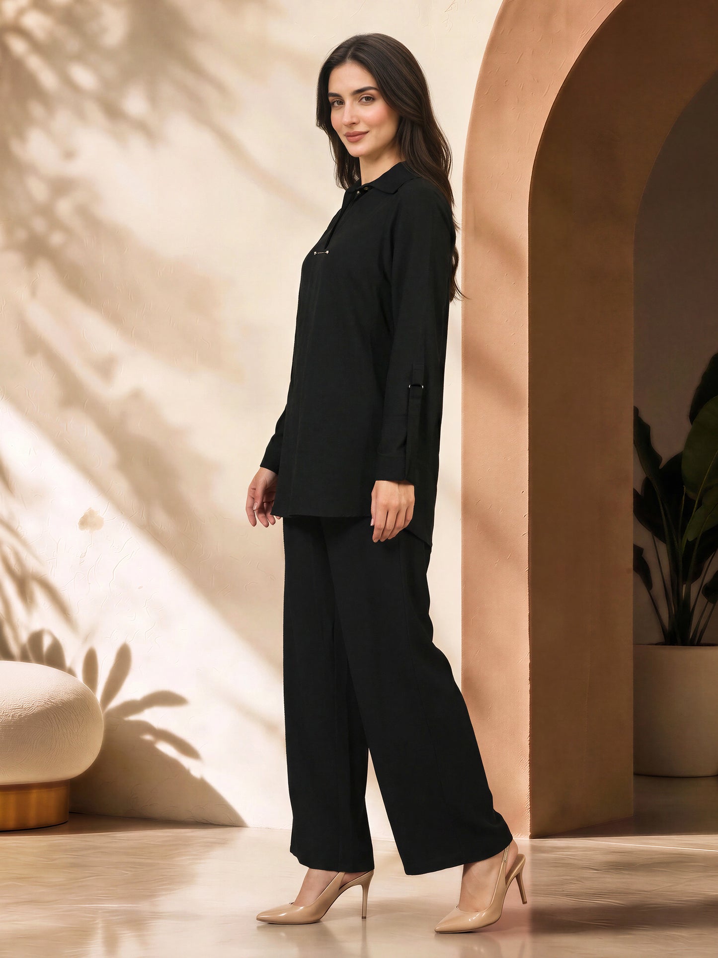 Buckle-Tab Co-ord
