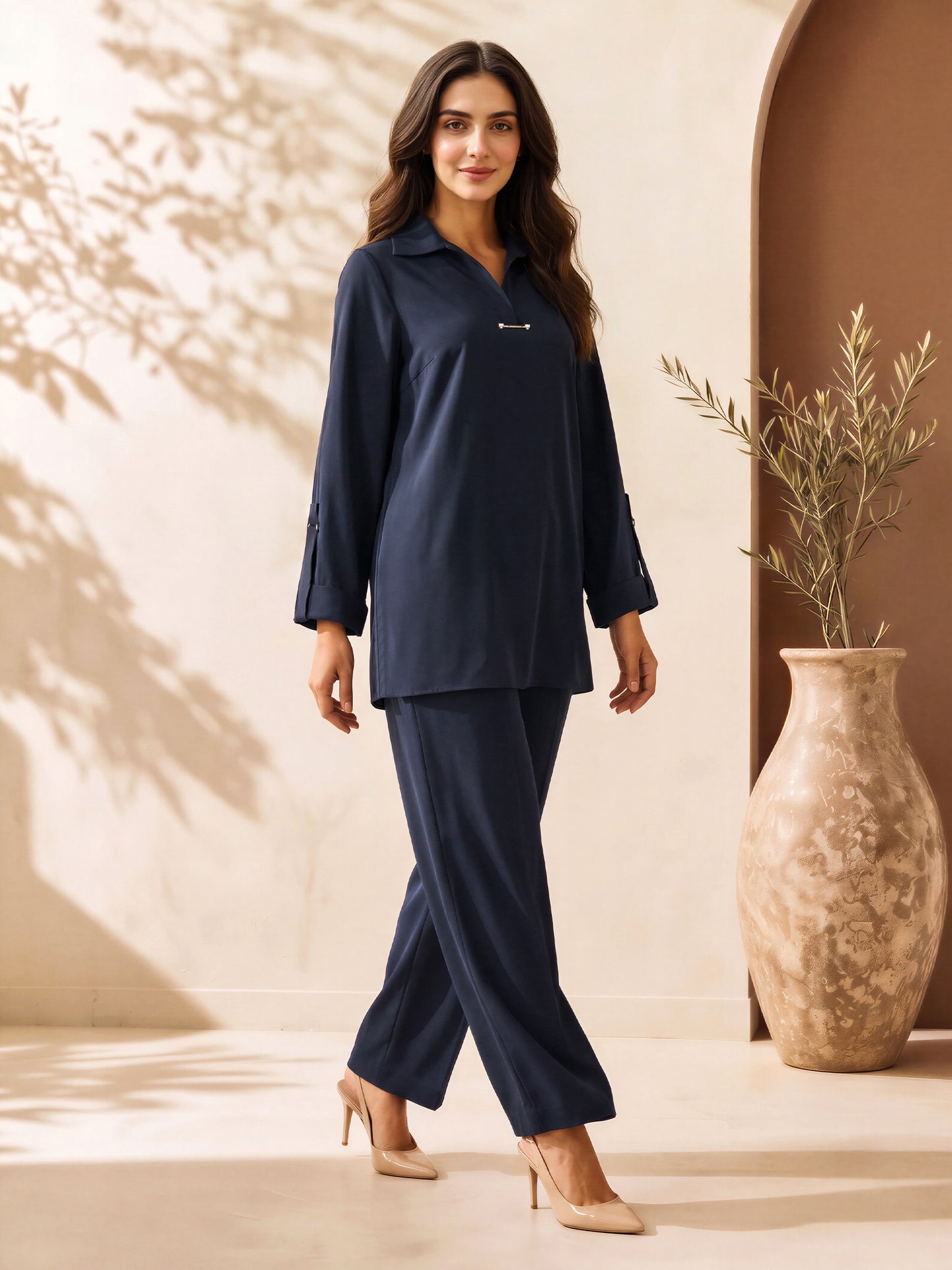 Buckle-Tab Co-ord