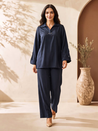 Buckle-Tab Co-ord