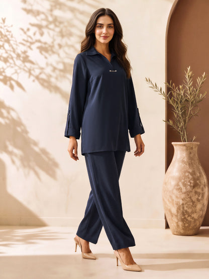 Buckle-Tab Co-ord